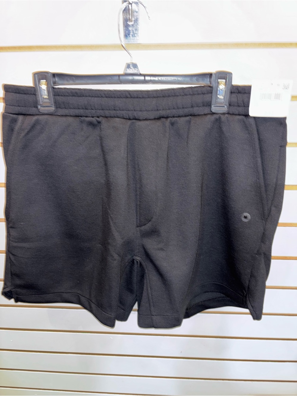 American Eagle Outfitters Men's Black Athletic Drawstring Shorts